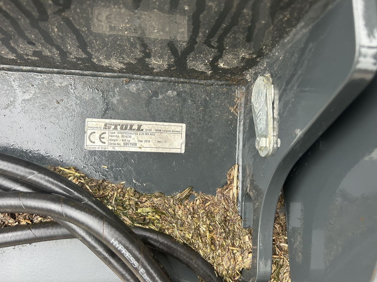 Stoll - Skovl, Udstyr til ensilage for Landbrugsmaskine: billede 1 Stoll - Skovl, Udstyr til ensilage for Landbrugsmaskine: billede 1