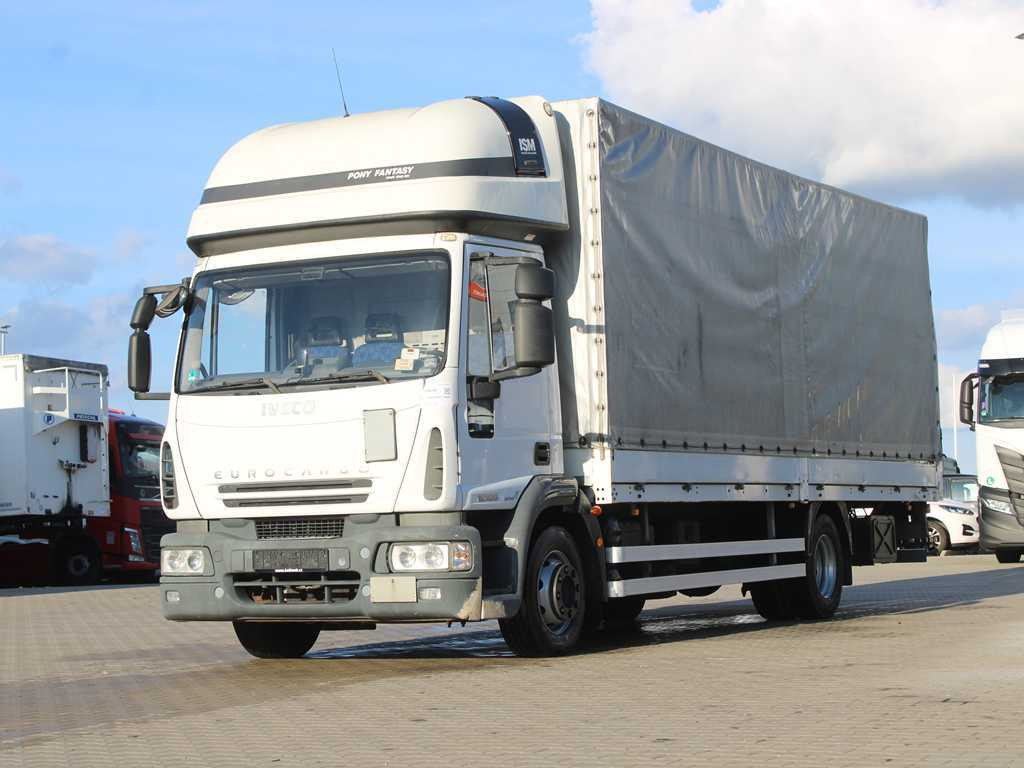 Iveco EUROCARGO 120E25, EURO 5, SIDE BOARD, HYDRAULIC FRONT - Lastbil med presenning: billede 1 Iveco EUROCARGO 120E25, EURO 5, SIDE BOARD, HYDRAULIC FRONT - Lastbil med presenning: billede 1