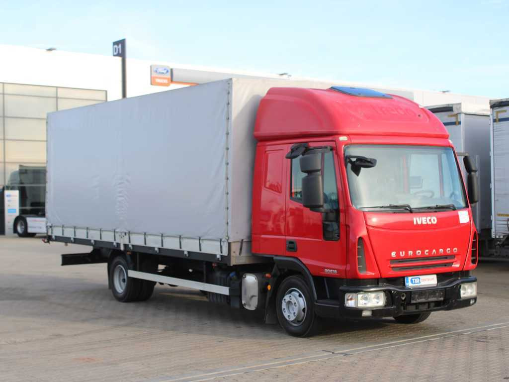 Iveco EUROCARGO ML 90E18, EURO 5, SIDE BOARD, TIRES 80% - Lastbil med presenning: billede 3 Iveco EUROCARGO ML 90E18, EURO 5, SIDE BOARD, TIRES 80% - Lastbil med presenning: billede 3