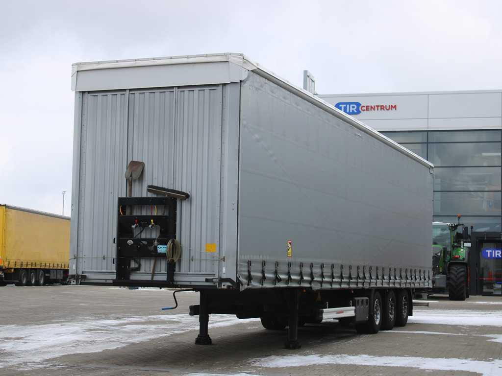 Kässbohrer MAXIMA, LOWDECK, LIFTING AXLE, MULTILOCK, LIFTING ROOF - Gardintrailer: billede 1 Kässbohrer MAXIMA, LOWDECK, LIFTING AXLE, MULTILOCK, LIFTING ROOF - Gardintrailer: billede 1
