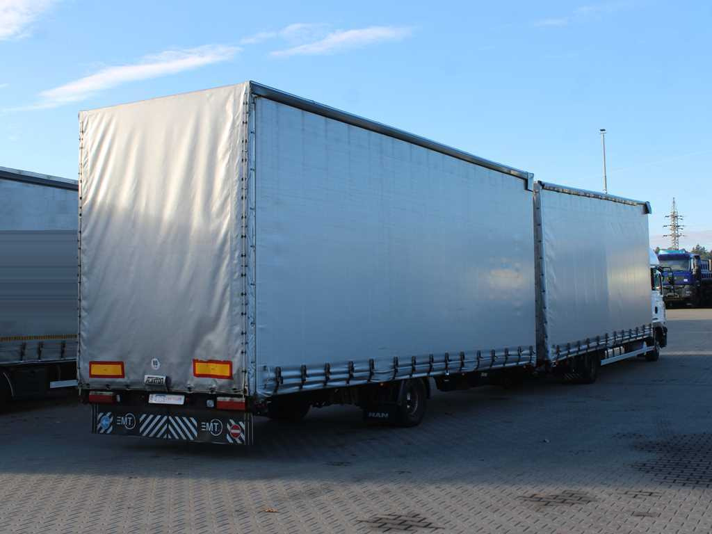 MAN TGL 8.210, EURO 4 + H&W TRAILER - Lastbil med presenning: billede 4 MAN TGL 8.210, EURO 4 + H&W TRAILER - Lastbil med presenning: billede 4