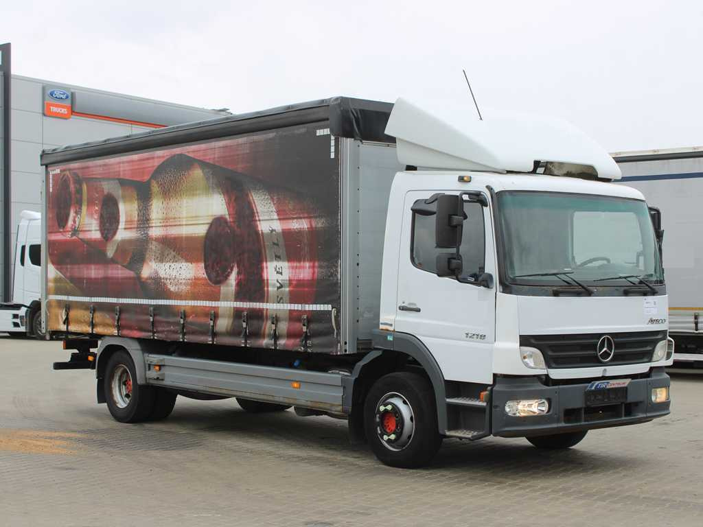 Mercedes-Benz ATEGO 1218, EURO 4 - Lastbil med presenning: billede 3 Mercedes-Benz ATEGO 1218, EURO 4 - Lastbil med presenning: billede 3