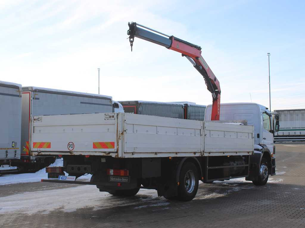 Mercedes-Benz ATEGO 1828, EURO 5, SIDE BOARD, HYDRAULIC ARM PALFINGER PK10000 - Lastbil med lad, Lastbil med kran: billede 4 Mercedes-Benz ATEGO 1828, EURO 5, SIDE BOARD, HYDRAULIC ARM PALFINGER PK10000 - Lastbil med lad, Lastbil med kran: billede 4