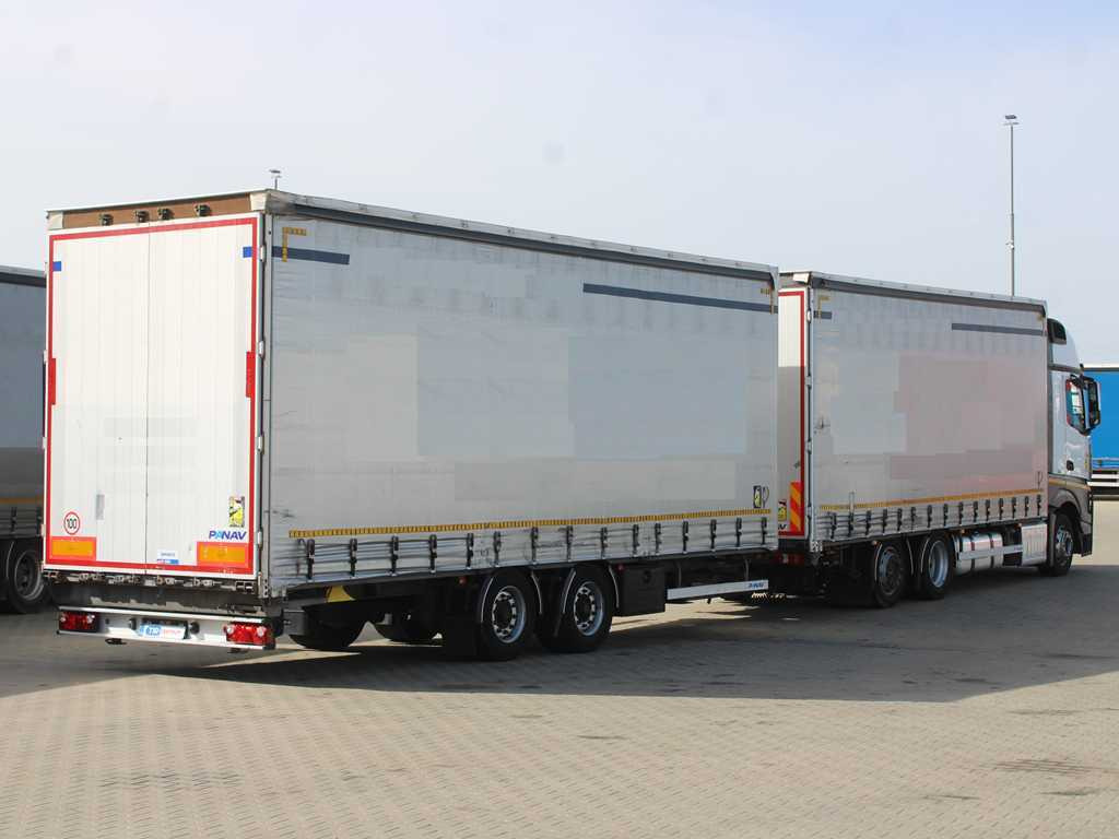 Mercedes-Benz Actros 2542, 6X2, EURO 6, AIR SUSPENSION + PANAV TV018H - Lastbil med presenning: billede 4 Mercedes-Benz Actros 2542, 6X2, EURO 6, AIR SUSPENSION + PANAV TV018H - Lastbil med presenning: billede 4