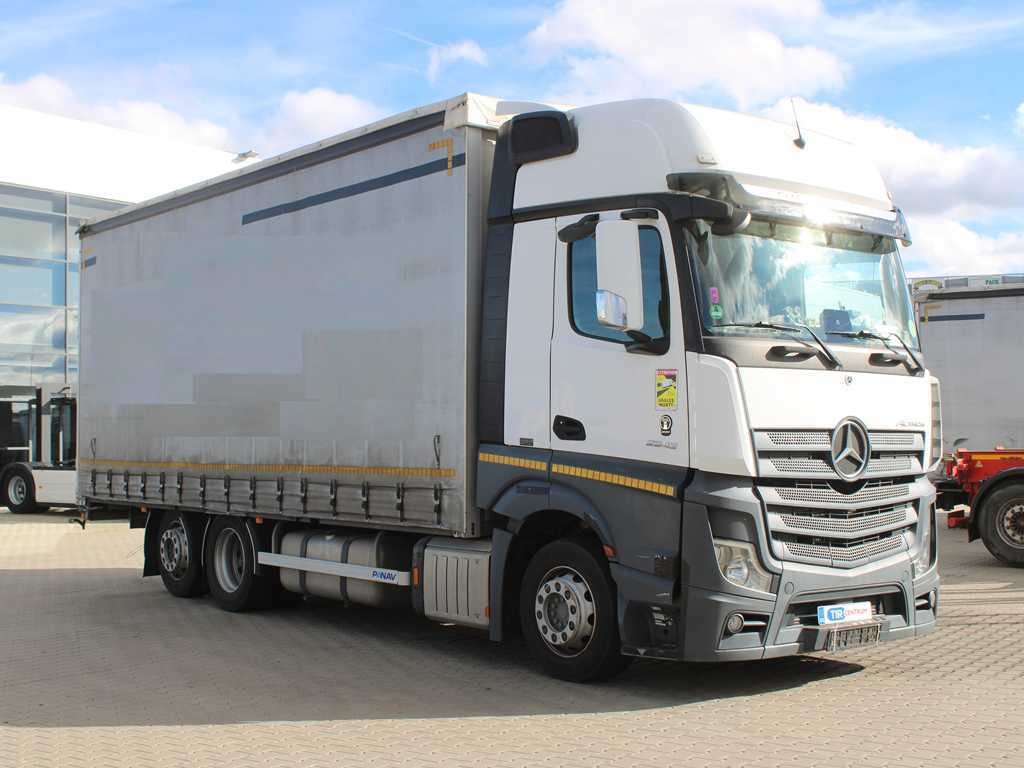 Mercedes-Benz Actros 2542, EURO 6, 6X2, NAVIGATION - Lastbil med presenning: billede 3 Mercedes-Benz Actros 2542, EURO 6, 6X2, NAVIGATION - Lastbil med presenning: billede 3