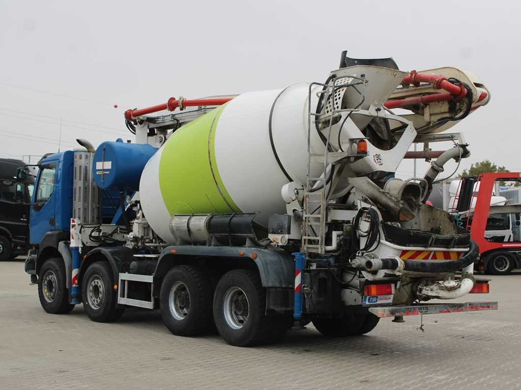 Renault KERAX 420, EURO 3, 7m3, 8X4, CIFA MAGNUM MK 24.4 CONCRETE PUMP - Betonbil med pumpe: billede 5 Renault KERAX 420, EURO 3, 7m3, 8X4, CIFA MAGNUM MK 24.4 CONCRETE PUMP - Betonbil med pumpe: billede 5
