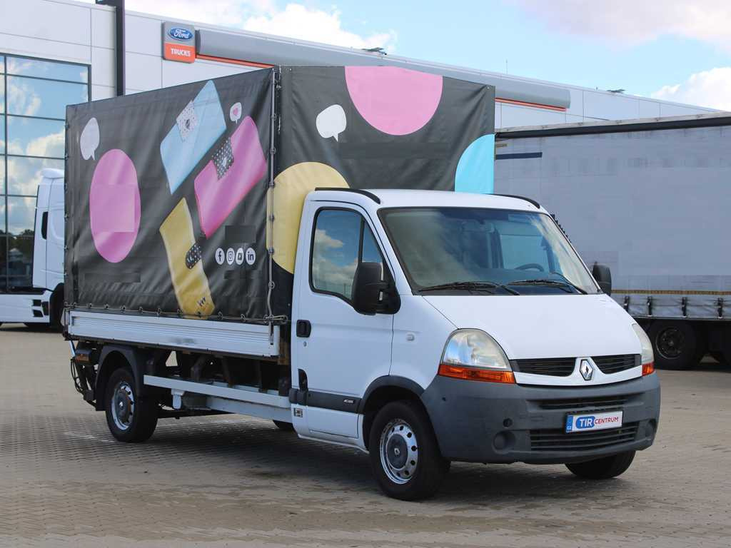 Renault MASTER, EURO 4, HYDRAULIC FRONT, CAMERA - Varebil med presenning: billede 3 Renault MASTER, EURO 4, HYDRAULIC FRONT, CAMERA - Varebil med presenning: billede 3