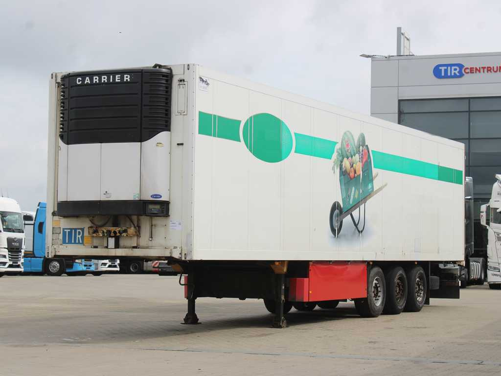 Schmitz SKO 24, LIFTING AXLE, SAF, CARRIER - Kølevogn sættevogn: billede 1 Schmitz SKO 24, LIFTING AXLE, SAF, CARRIER - Kølevogn sættevogn: billede 1