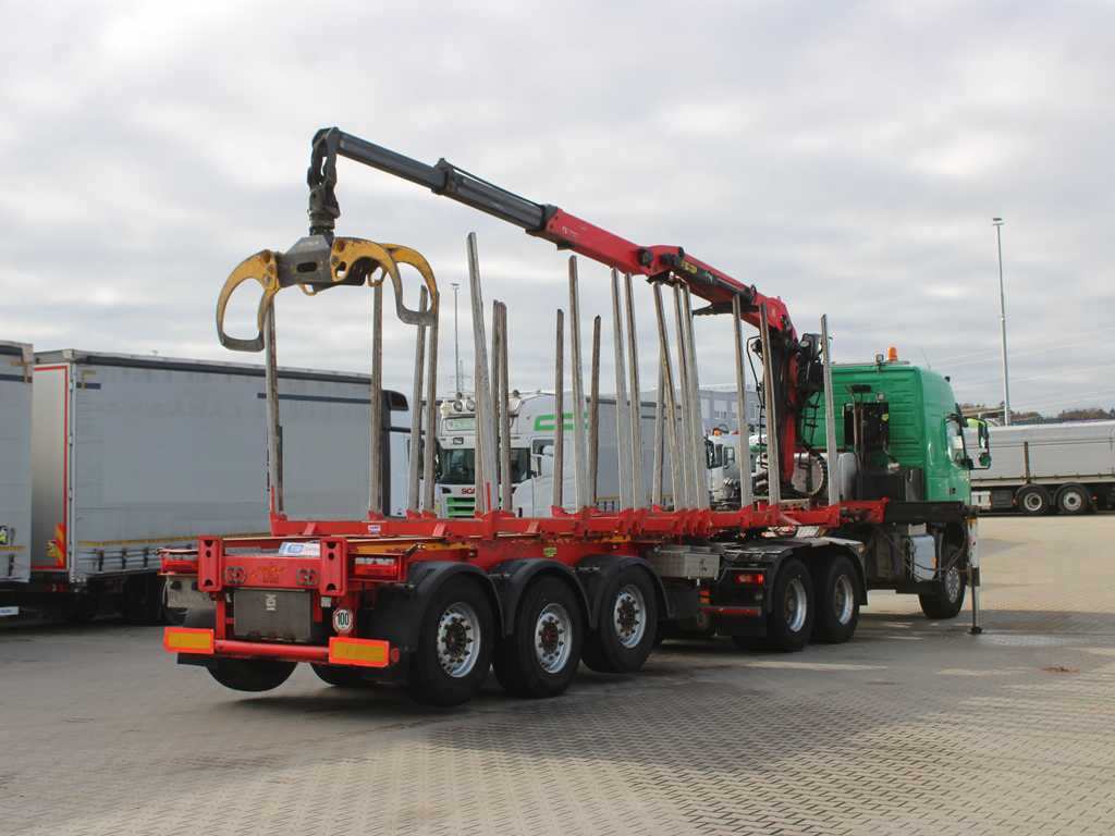 Volvo FM 540, EURO 6, 6X6, VEB+, HYDRAULIC ARM PALFINGER Q170Z96 - Trækker, Sættevogn til tømmer: billede 5 Volvo FM 540, EURO 6, 6X6, VEB+, HYDRAULIC ARM PALFINGER Q170Z96 - Trækker, Sættevogn til tømmer: billede 5