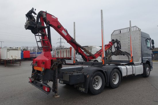 DAF FAT XF 510 mit Penz Ladekran 15Z8.70 inkl. Holzgreifer 6x4 - Tømmerbil: billede 4 DAF FAT XF 510 mit Penz Ladekran 15Z8.70 inkl. Holzgreifer 6x4 - Tømmerbil: billede 4