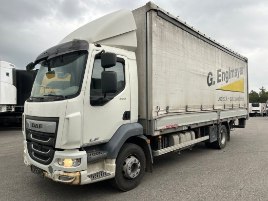 DAF LF 260 16 Tonner Plane mit LBW, Manuell, E6, - Lastbil med presenning: billede 1 DAF LF 260 16 Tonner Plane mit LBW, Manuell, E6, - Lastbil med presenning: billede 1