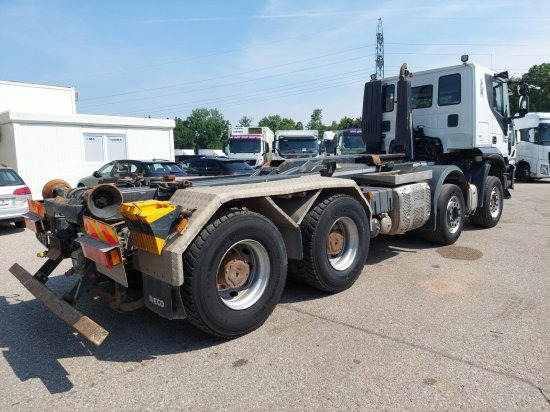 Iveco 8x4 Meiller Abroller, Automatik, E6, Retarder, - Lastbil kroghejs, Lastbil med kran: billede 4 Iveco 8x4 Meiller Abroller, Automatik, E6, Retarder, - Lastbil kroghejs, Lastbil med kran: billede 4