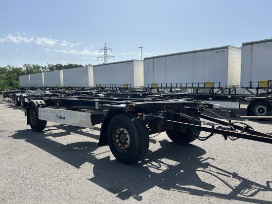 Krone AZ 18, Standard-Lafette BPW-Achsen, - Containerbil/ Veksellad påhængsvogn: billede 3 Krone AZ 18, Standard-Lafette BPW-Achsen, - Containerbil/ Veksellad påhængsvogn: billede 3