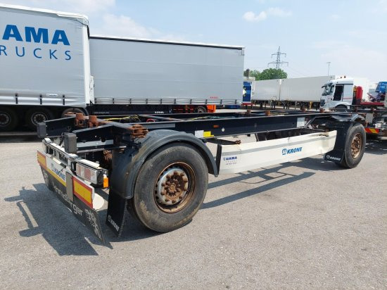 Krone AZ 18, Standard-Lafette Krone-Achsen, - Containerbil/ Veksellad påhængsvogn: billede 2 Krone AZ 18, Standard-Lafette Krone-Achsen, - Containerbil/ Veksellad påhængsvogn: billede 2