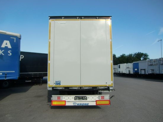Krone Bordwandplanenauflieger , Einsteckrungen, Liftachse, SAF-Achsen, - Gardintrailer: billede 5 Krone Bordwandplanenauflieger , Einsteckrungen, Liftachse, SAF-Achsen, - Gardintrailer: billede 5