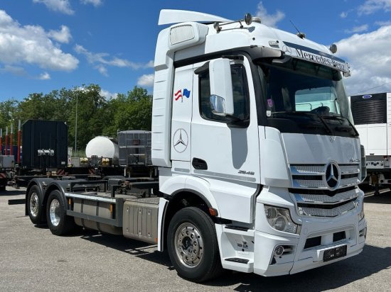 Mercedes-Benz Actros 2545 6x2 BDF E6, Retarder, Alufelgen - Containerbil/ Veksellad lastbil: billede 3 Mercedes-Benz Actros 2545 6x2 BDF E6, Retarder, Alufelgen - Containerbil/ Veksellad lastbil: billede 3