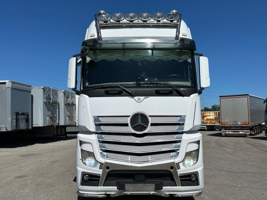 Mercedes-Benz Actros 2545 L 6x2, Retarder, Pritsche, Hiab XS 166 D-4 PRO, E5 - Lastbil med lad, Lastbil med kran: billede 2 Mercedes-Benz Actros 2545 L 6x2, Retarder, Pritsche, Hiab XS 166 D-4 PRO, E5 - Lastbil med lad, Lastbil med kran: billede 2
