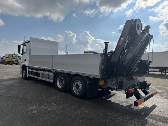 Mercedes-Benz Actros 2653, Retarder, Pritsche, Hiab Hipro 232 ES5 - Lastbil med lad, Lastbil med kran: billede 4 Mercedes-Benz Actros 2653, Retarder, Pritsche, Hiab Hipro 232 ES5 - Lastbil med lad, Lastbil med kran: billede 4