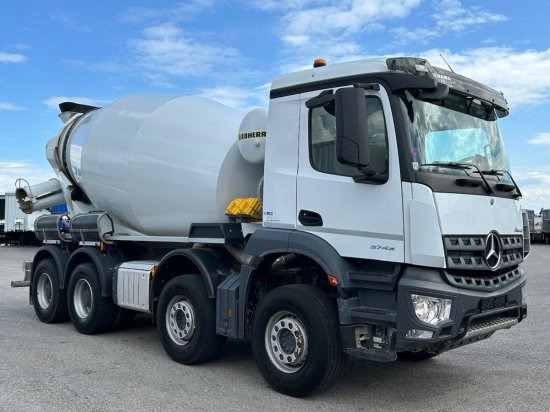 Mercedes-Benz Arocs 3743, 8x4 Betonmischer, Euro 6,  9m³ Liebherr Mischer - Betonbil: billede 2 Mercedes-Benz Arocs 3743, 8x4 Betonmischer, Euro 6,  9m³ Liebherr Mischer - Betonbil: billede 2