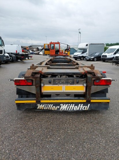 Müller-Mitteltal ,Abrollanhänger - Kroghejsvogn/ Skip loader anhænger: billede 3 Müller-Mitteltal ,Abrollanhänger - Kroghejsvogn/ Skip loader anhænger: billede 3