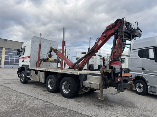 Scania G490 6X6 Blatt-Blatt Penz Kran 12.Z8.70 - Tømmerbil, Lastbil med kran: billede 4 Scania G490 6X6 Blatt-Blatt Penz Kran 12.Z8.70 - Tømmerbil, Lastbil med kran: billede 4