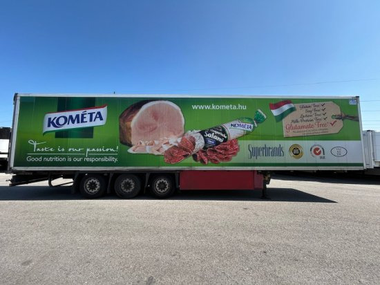 Schmitz SCB S3B SKO24, Kühlauflieger, TK SLXe 400, Liftachse, Fleischbahnen - Isotermisk sættevogn: billede 4 Schmitz SCB S3B SKO24, Kühlauflieger, TK SLXe 400, Liftachse, Fleischbahnen - Isotermisk sættevogn: billede 4