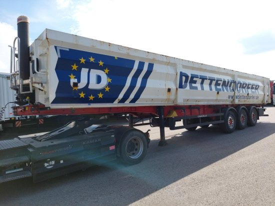 Schwarzmüller K10VLN3 Stahlmulde, Portaltüren, Alufelgen, Liftachse, 60m3 - Tipvogn sættevogn: billede 1 Schwarzmüller K10VLN3 Stahlmulde, Portaltüren, Alufelgen, Liftachse, 60m3 - Tipvogn sættevogn: billede 1