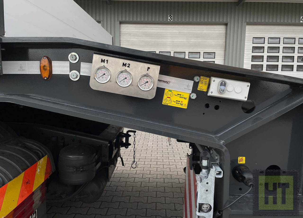 Faymonville 5-Achs-Doppel-Tele-Semi-Sattelauflieger - Nedbygget platform sættevogn: billede 3 Faymonville 5-Achs-Doppel-Tele-Semi-Sattelauflieger - Nedbygget platform sættevogn: billede 3