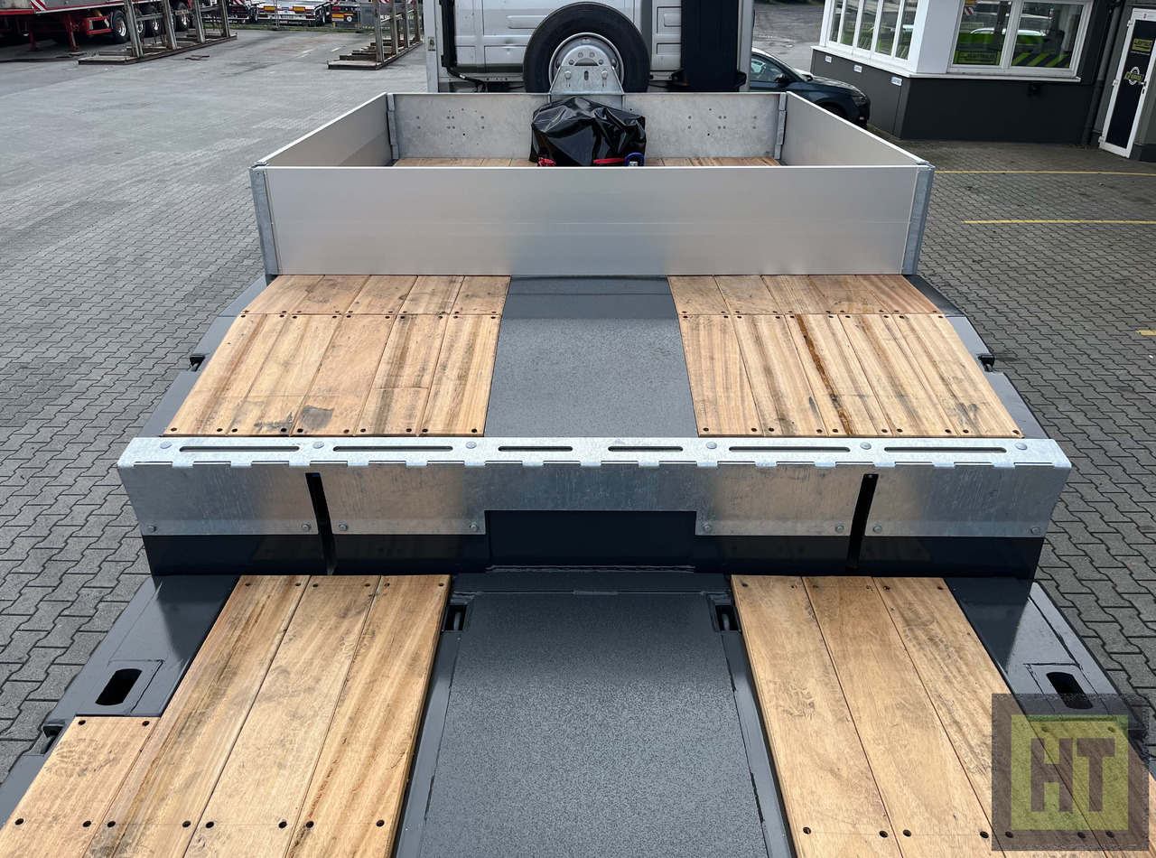 Faymonville MAX Trailer 3-Achs-Semi-hydr.Ladeboden mit Rampen-Holzbelag - Nedbygget platform sættevogn: billede 2 Faymonville MAX Trailer 3-Achs-Semi-hydr.Ladeboden mit Rampen-Holzbelag - Nedbygget platform sættevogn: billede 2