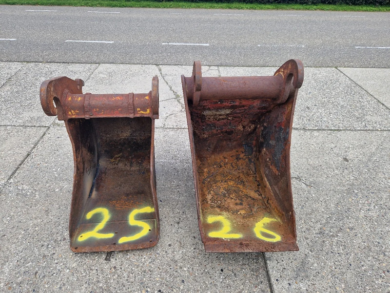 Boforce smalle dieplepel en Verachtert V-bak - Skovl for Entreprenørmaskin: billede 1 Boforce smalle dieplepel en Verachtert V-bak - Skovl for Entreprenørmaskin: billede 1