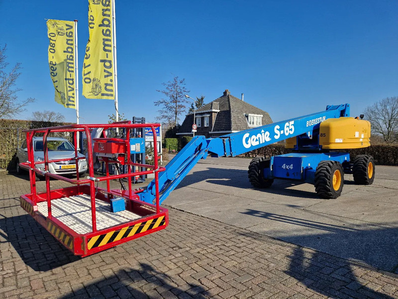 Genie S65 4x4, werkhoogte 21.60m. - Teleskoplift: billede 2 Genie S65 4x4, werkhoogte 21.60m. - Teleskoplift: billede 2
