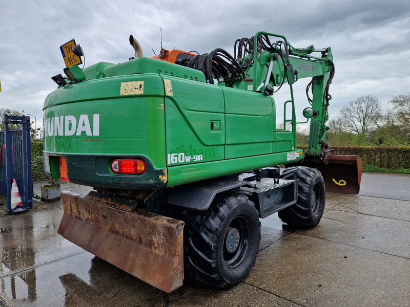 Hyundai Robex 160W-9A met 6-cilinder Cummins motor - Hjulgravemaskine: billede 4 Hyundai Robex 160W-9A met 6-cilinder Cummins motor - Hjulgravemaskine: billede 4