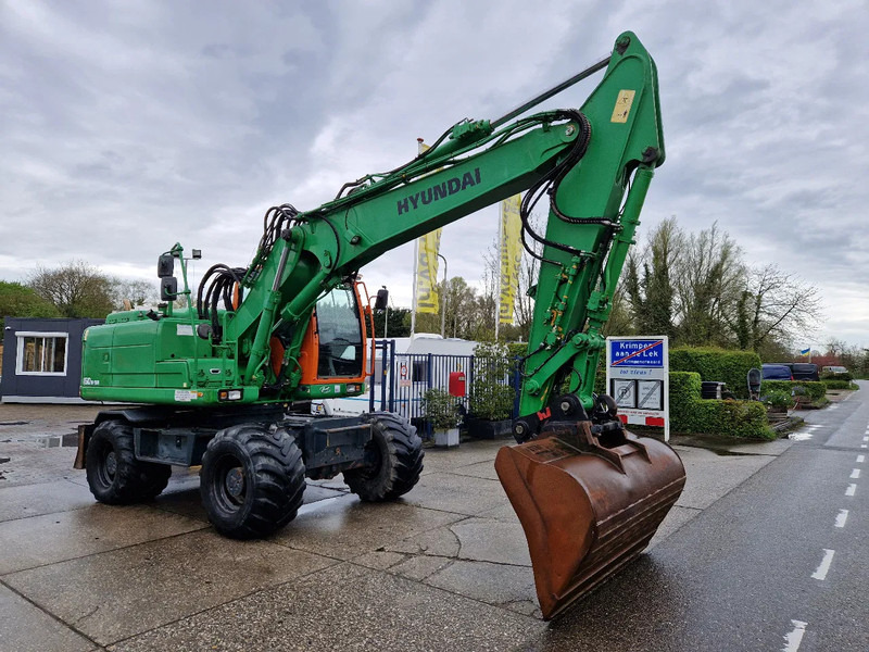 Hyundai Robex 160W-9A met 6-cilinder Cummins motor - Hjulgravemaskine: billede 3 Hyundai Robex 160W-9A met 6-cilinder Cummins motor - Hjulgravemaskine: billede 3