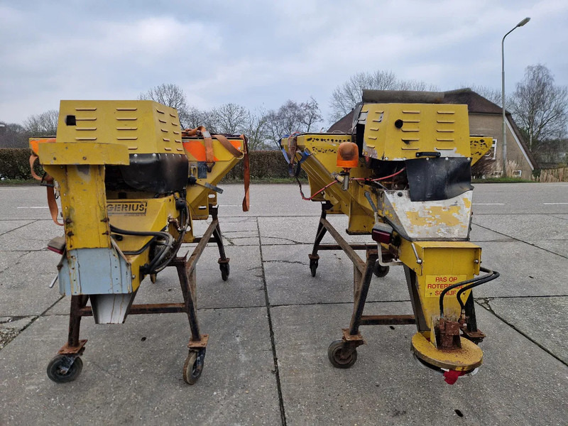 Jongerius 1000 droog zout strooier zo uit het werk! - Sand-/ Saltspreder: billede 1 Jongerius 1000 droog zout strooier zo uit het werk! - Sand-/ Saltspreder: billede 1