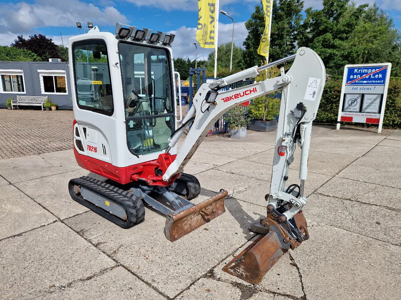 Takeuchi TB216 met 2089 uur - Minigravemaskine: billede 2 Takeuchi TB216 met 2089 uur - Minigravemaskine: billede 2