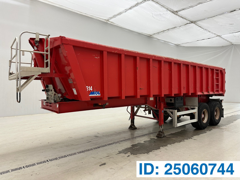 MOL 22 cub in steel - Tipvogn sættevogn: billede 1 MOL 22 cub in steel - Tipvogn sættevogn: billede 1