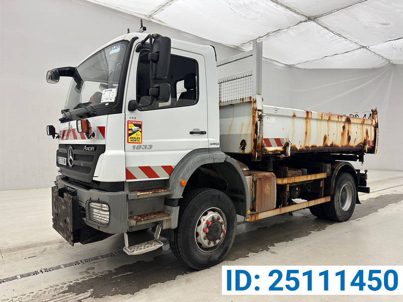 Mercedes-Benz Axor 1833 - 4x4* - Tipvogn lastbil: billede 1 Mercedes-Benz Axor 1833 - 4x4* - Tipvogn lastbil: billede 1