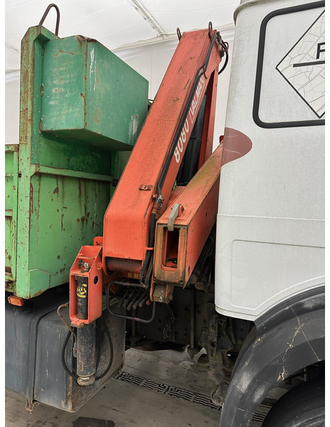 Tipvogn lastbil, Lastbil med kran Mercedes-Benz SK 1831: billede 8