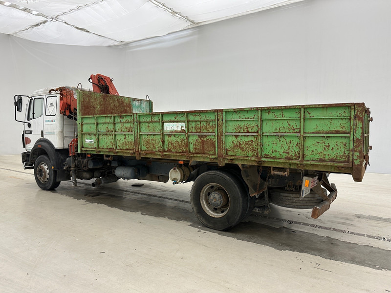 Tipvogn lastbil, Lastbil med kran Mercedes-Benz SK 1831: billede 7