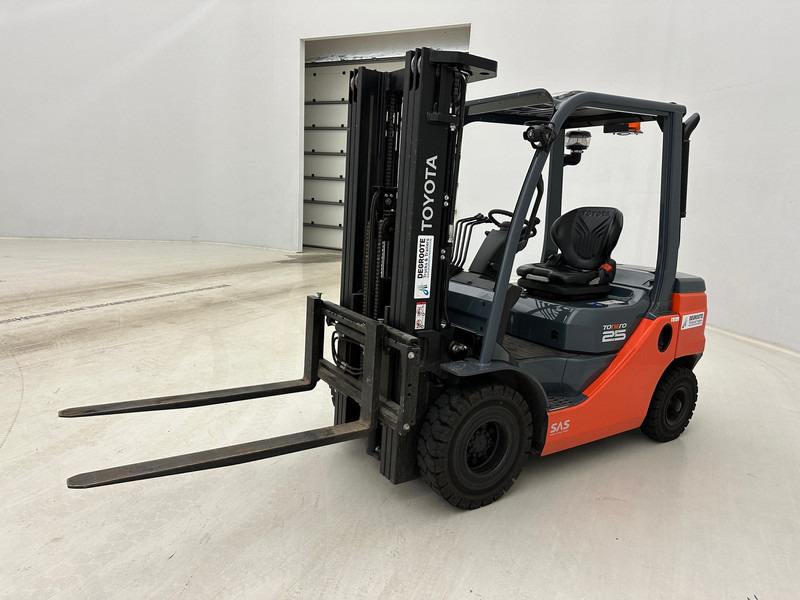 Toyota 2022 Tonero 25 - Diesel gaffeltruck: billede 4 Toyota 2022 Tonero 25 - Diesel gaffeltruck: billede 4