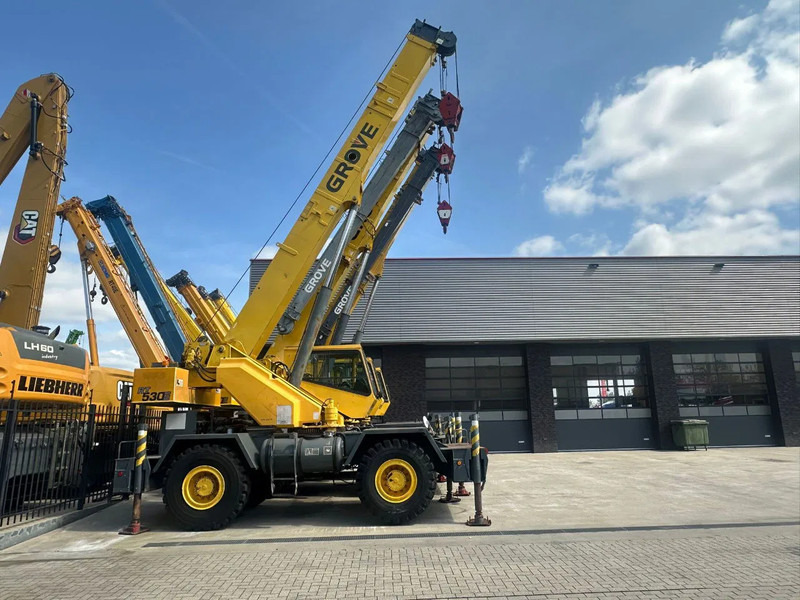 Grove RT 530E ROUGH TERRAIN CRANE - Groft terræn kran: billede 3 Grove RT 530E ROUGH TERRAIN CRANE - Groft terræn kran: billede 3