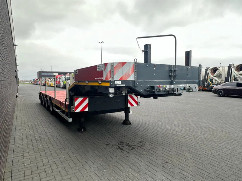 SCHEUERLE EUROAXLE 1T4 4 ASSER UITSCHUIFBARE SEMIE MET 12 TONS HYDRAULICHE EURO ASSEN HYDRAULICH GESTUURD SEMI-DIEPLADER / TIEFLADER / LO - Nedbygget platform sættevogn: billede 5 SCHEUERLE EUROAXLE 1T4 4 ASSER UITSCHUIFBARE SEMIE MET 12 TONS HYDRAULICHE EURO ASSEN HYDRAULICH GESTUURD SEMI-DIEPLADER / TIEFLADER / LO - Nedbygget platform sættevogn: billede 5