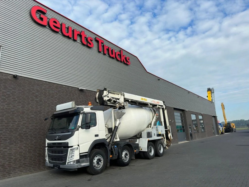 Volvo FM 410 8X4 + STETTER 9 M3 MIXER/MISCHER + THEAM 15 M TRANSPORTBAND/BELT - Betonbil: billede 2 Volvo FM 410 8X4 + STETTER 9 M3 MIXER/MISCHER + THEAM 15 M TRANSPORTBAND/BELT - Betonbil: billede 2