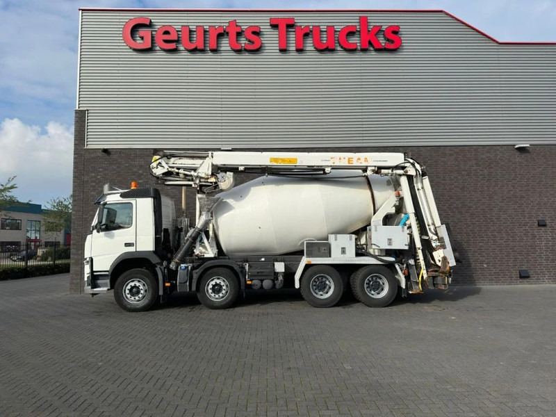 Volvo FM 410 8X4 + STETTER 9 M3 MIXER/MISCHER + THEAM 15 M TRANSPORTBAND/BELT - Betonbil: billede 1 Volvo FM 410 8X4 + STETTER 9 M3 MIXER/MISCHER + THEAM 15 M TRANSPORTBAND/BELT - Betonbil: billede 1