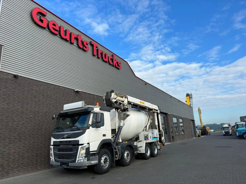 Volvo FM 410 8X4 + STETTER 9 M3 MIXER/MISCHER + THEAM 15 M TRANSPORTBAND/BELT - Betonbil: billede 2 Volvo FM 410 8X4 + STETTER 9 M3 MIXER/MISCHER + THEAM 15 M TRANSPORTBAND/BELT - Betonbil: billede 2