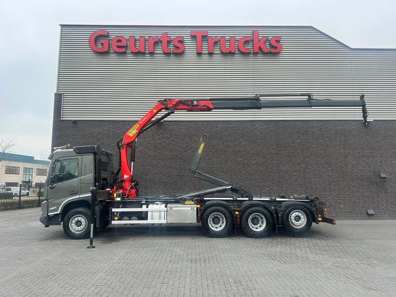 Volvo FM 460 8X4 PALFINGER + HAAKARMSYTEEM + PALFINGER PK 19.001 SLD 5 KRAAN/KRAN/CRANE/GRUA - Lastbil kroghejs, Lastbil med kran: billede 1 Volvo FM 460 8X4 PALFINGER + HAAKARMSYTEEM + PALFINGER PK 19.001 SLD 5 KRAAN/KRAN/CRANE/GRUA - Lastbil kroghejs, Lastbil med kran: billede 1