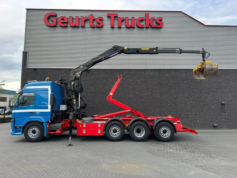 Volvo FM 500 8X2 HIAB MULTILIFT HAAKARMSYSTEM / ABROLLKIPPER / HOOKLIFT MET HIAB LOGLIFT 165Z LAADKRAAN - Lastbil kroghejs, Lastbil med kran: billede 1 Volvo FM 500 8X2 HIAB MULTILIFT HAAKARMSYSTEM / ABROLLKIPPER / HOOKLIFT MET HIAB LOGLIFT 165Z LAADKRAAN - Lastbil kroghejs, Lastbil med kran: billede 1