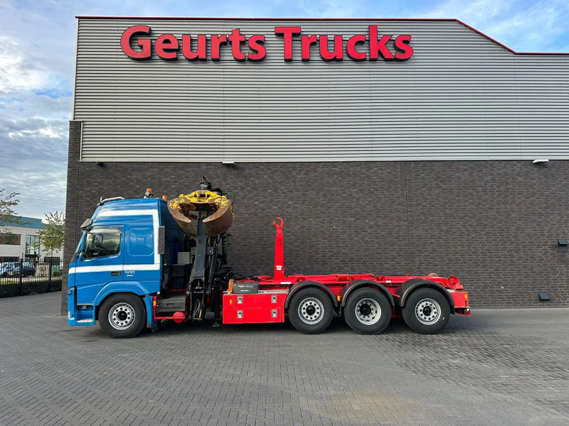 Volvo FM 500 8X2 HIAB MULTILIFT HAAKARMSYSTEM / ABROLLKIPPER / HOOKLIFT MET HIAB LOGLIFT 165Z LAADKRAAN - Lastbil kroghejs, Lastbil med kran: billede 4 Volvo FM 500 8X2 HIAB MULTILIFT HAAKARMSYSTEM / ABROLLKIPPER / HOOKLIFT MET HIAB LOGLIFT 165Z LAADKRAAN - Lastbil kroghejs, Lastbil med kran: billede 4