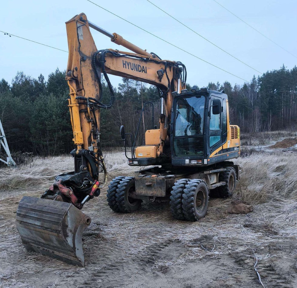 HYUNDAI R 140 W - Hjulgravemaskine: billede 2 HYUNDAI R 140 W - Hjulgravemaskine: billede 2