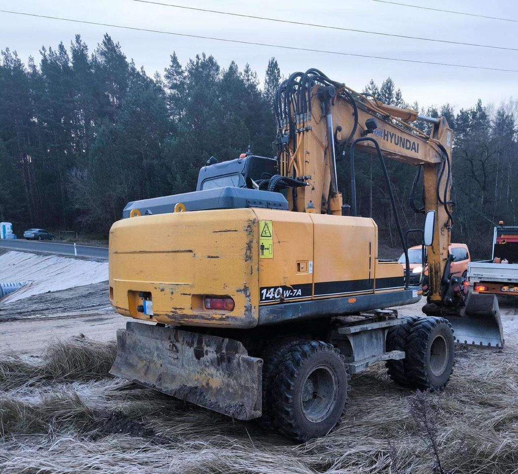 HYUNDAI R 140 W - Hjulgravemaskine: billede 3 HYUNDAI R 140 W - Hjulgravemaskine: billede 3